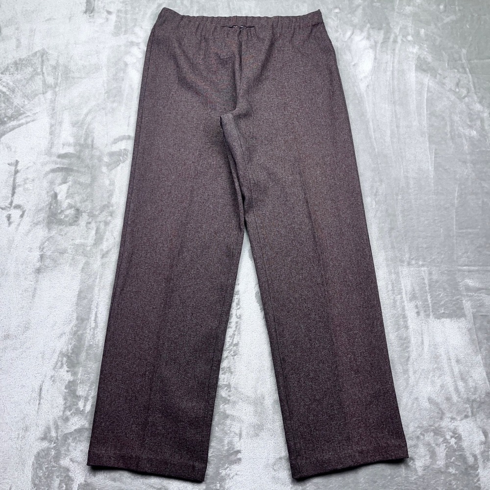 Levi's Pull On Elastic Waist Pants Brown Casual Trousers Womens Sz 28 Boho Retro